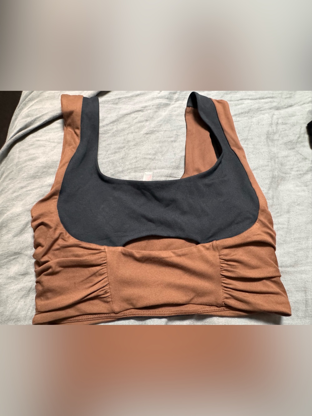Free People Movement Cutout Colorblock bra | Size S